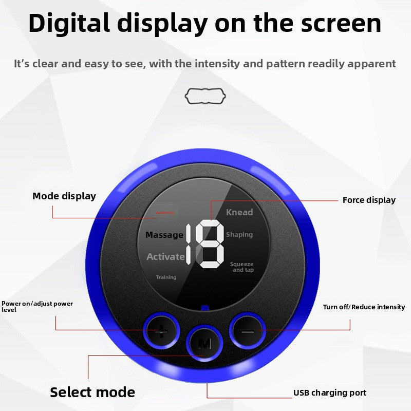 Mini Portable Massager for Home Use Multi-Functional Electrotherapy Massager