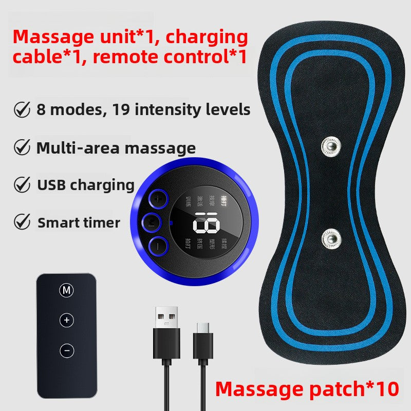 Mini Portable Massager for Home Use Multi-Functional Electrotherapy Massager