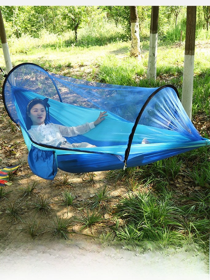 Outdoor Camping Hammock with Mosquito Net
