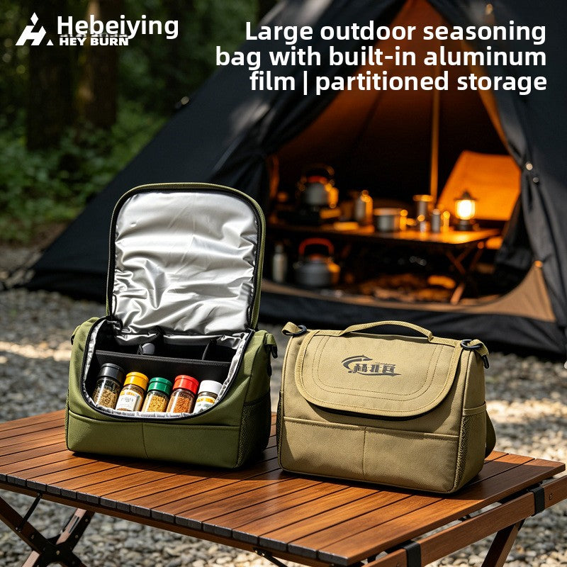 Outdoor Camping Seasoning Storage Bag