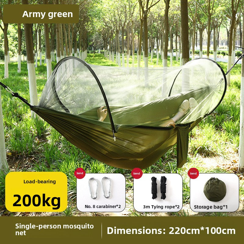 Outdoor Camping Hammock with Mosquito Net