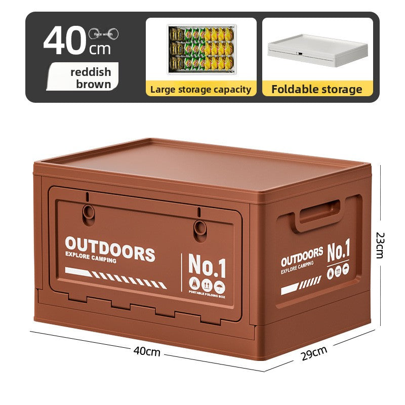 Foldable Camping Box for Car Trunk