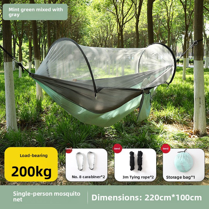 Outdoor Camping Hammock with Mosquito Net
