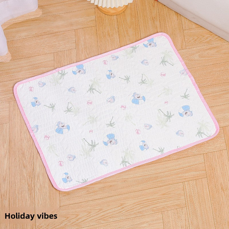 Explosions Pet Summer Pet Sofa Mat Floor Mat Dog Ice Mat Spring and Summer Cat Cool Mat Ice Silk Mat Cooling Sleeping Mat