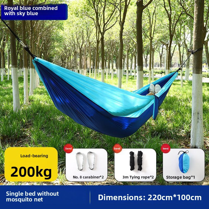 Outdoor Camping Hammock with Mosquito Net