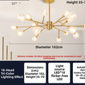 Modern LED Chandelier Lighting for Home and Restaurant