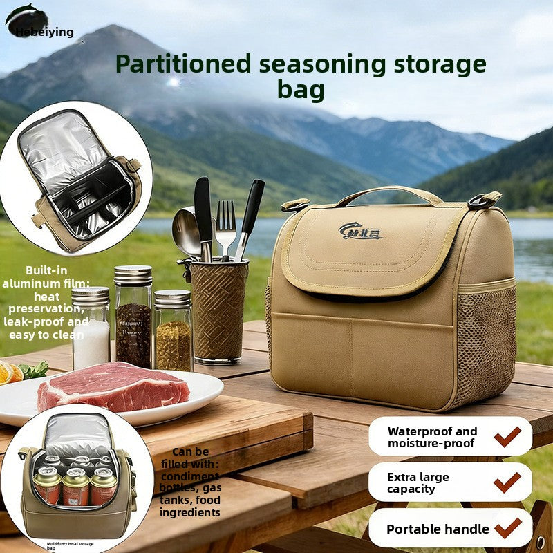 Outdoor Camping Seasoning Storage Bag