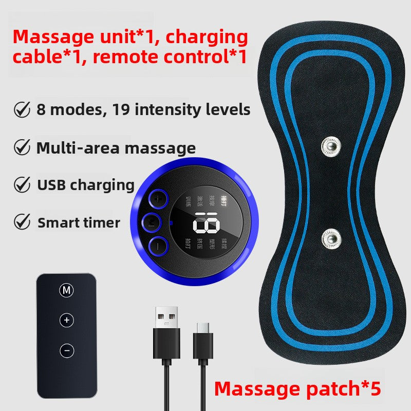 Mini Portable Massager for Home Use Multi-Functional Electrotherapy Massager