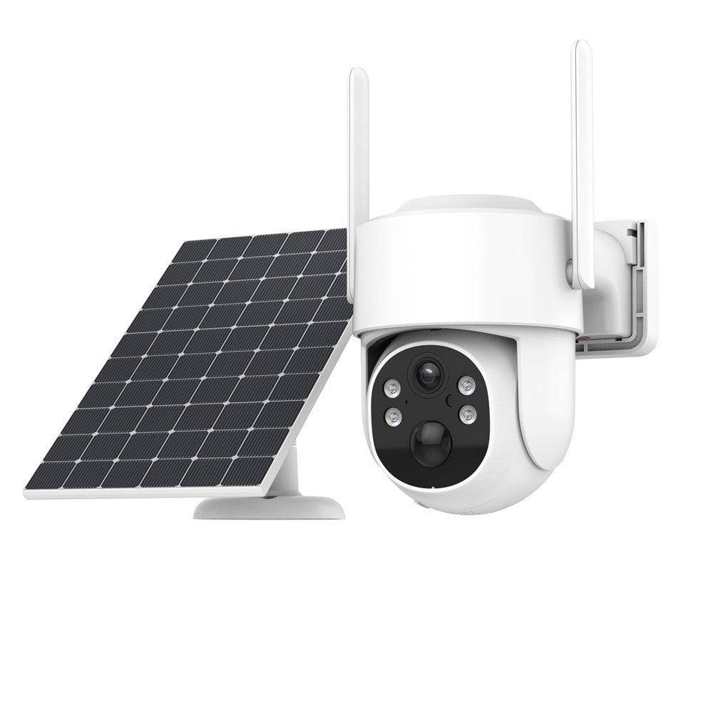 Outdoor Solar Powered 4G WiFi PTZ Surveillance Camera