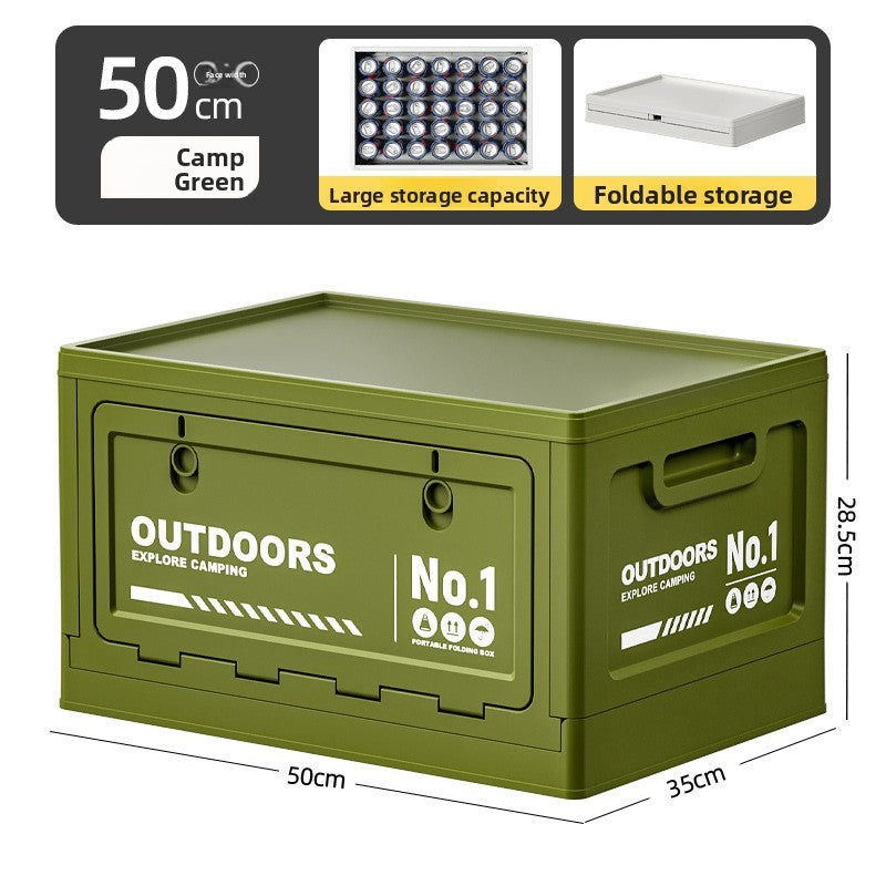 Foldable Camping Box for Car Trunk