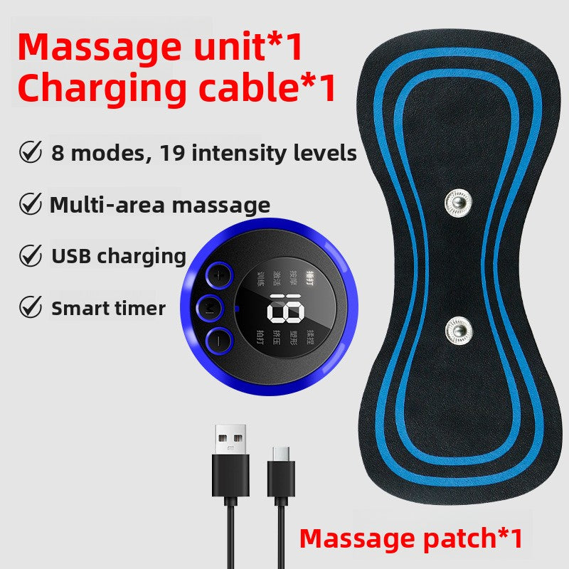 Mini Portable Massager for Home Use Multi-Functional Electrotherapy Massager