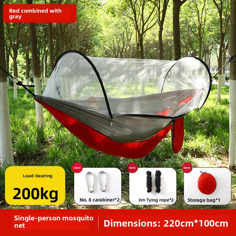 Outdoor Camping Hammock with Mosquito Net