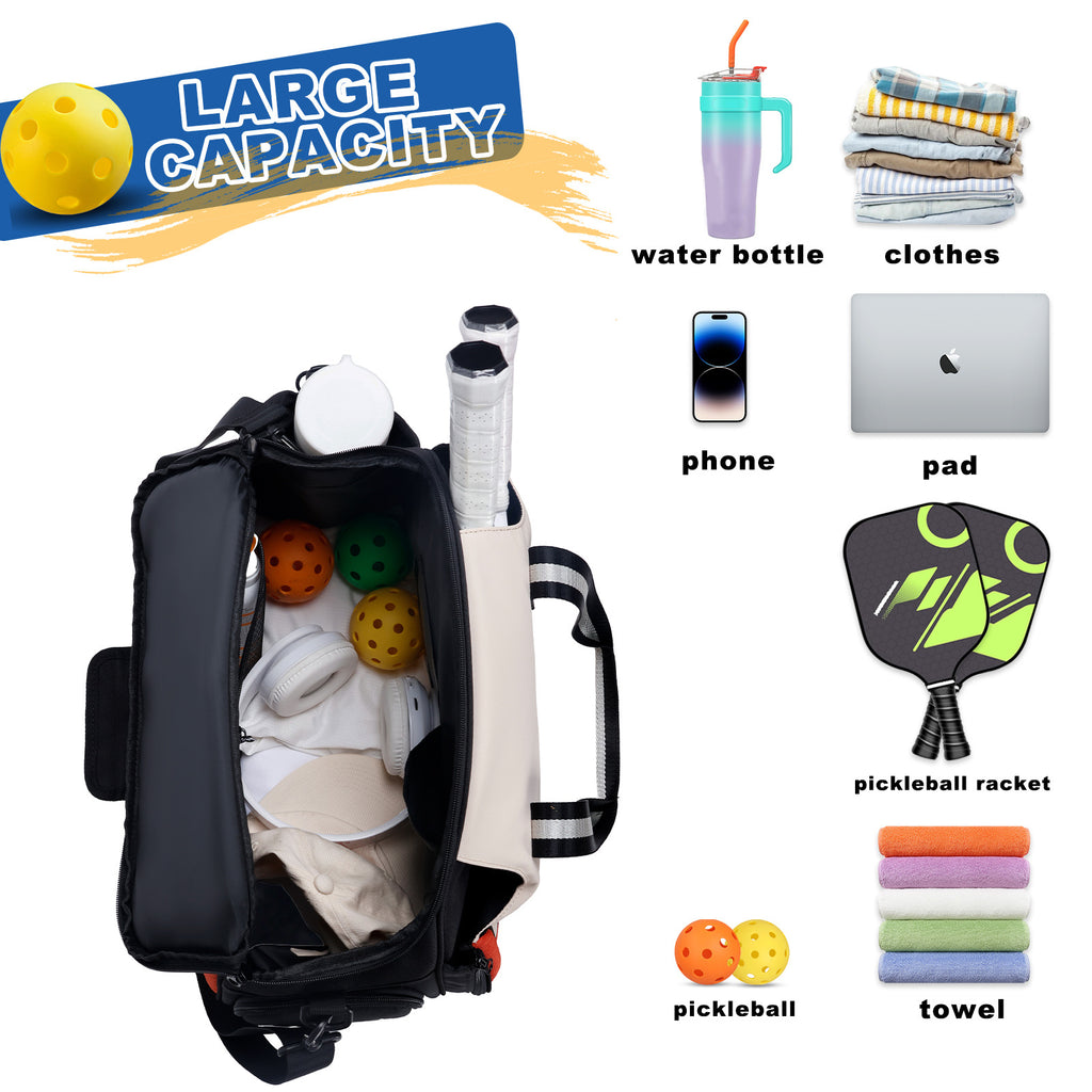 Popular Pickleball Bag, Badminton Bag, Multifunctional Outdoor Tennis Bag, Portable Single-Shoulder Padel Bag
