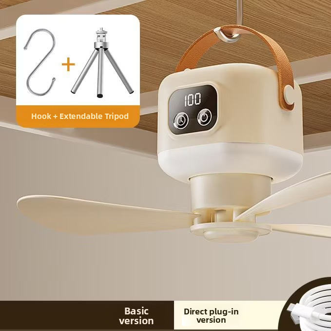 Small portable outdoor camping fan