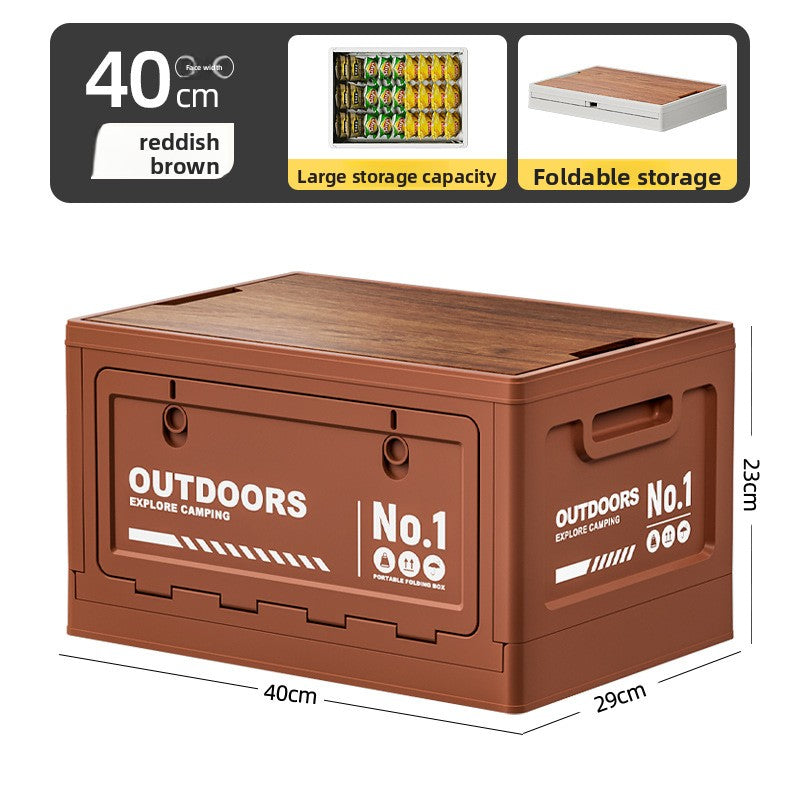 Foldable Camping Box for Car Trunk