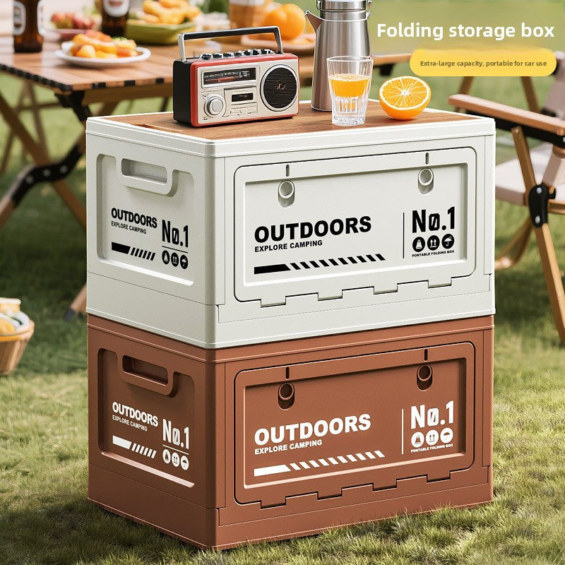 Foldable Camping Box for Car Trunk