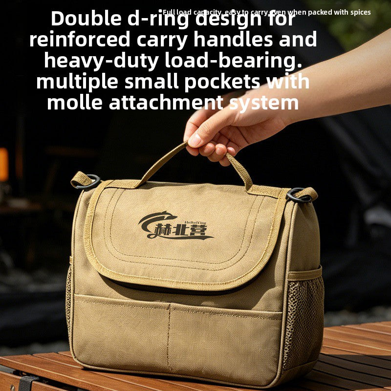 Outdoor Camping Seasoning Storage Bag