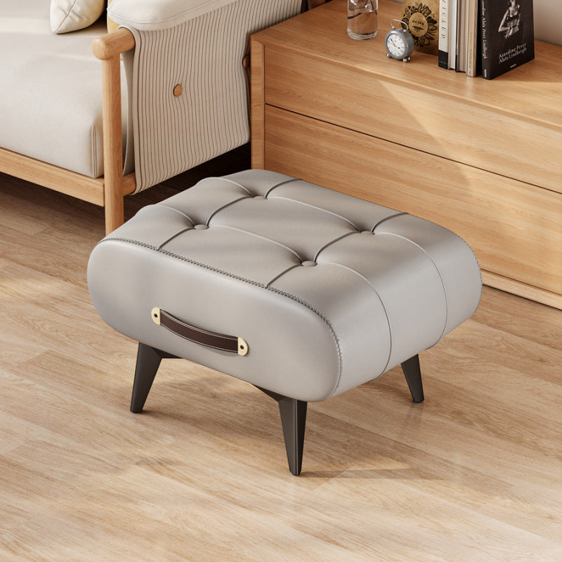 Soft Cushioned Home Entrance Shoe Changing Stool