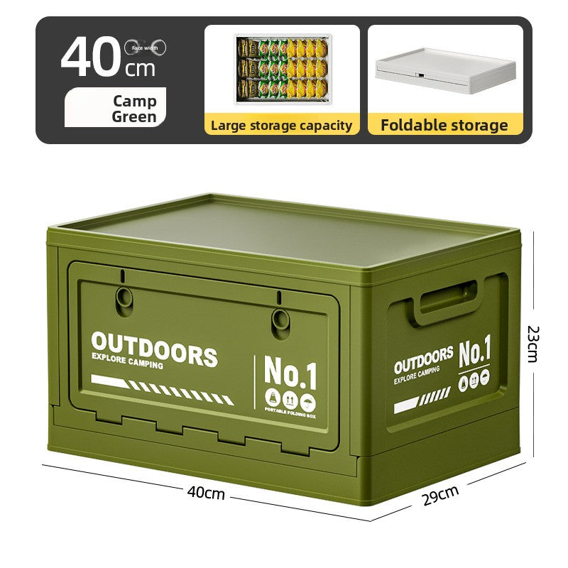 Foldable Camping Box for Car Trunk