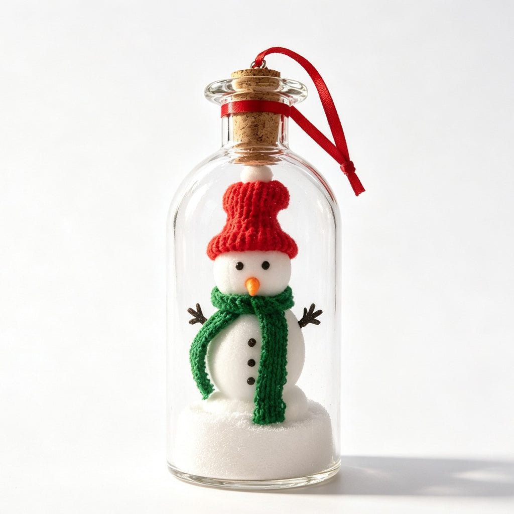 Christmas Tree Recording Message Bottle