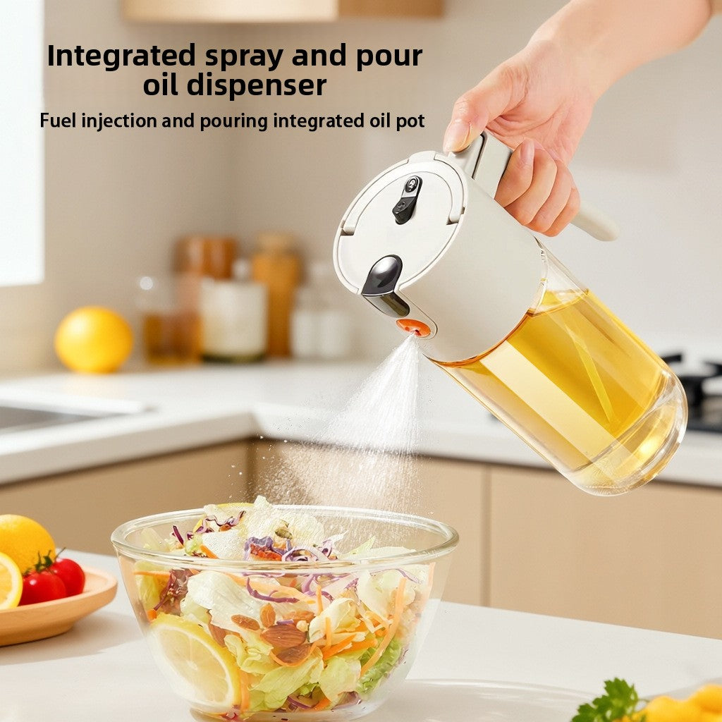 Glass Automatic Oil Dispenser Bottle