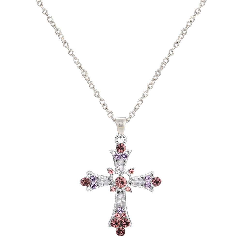 Sweet cool style hot girl cross necklace