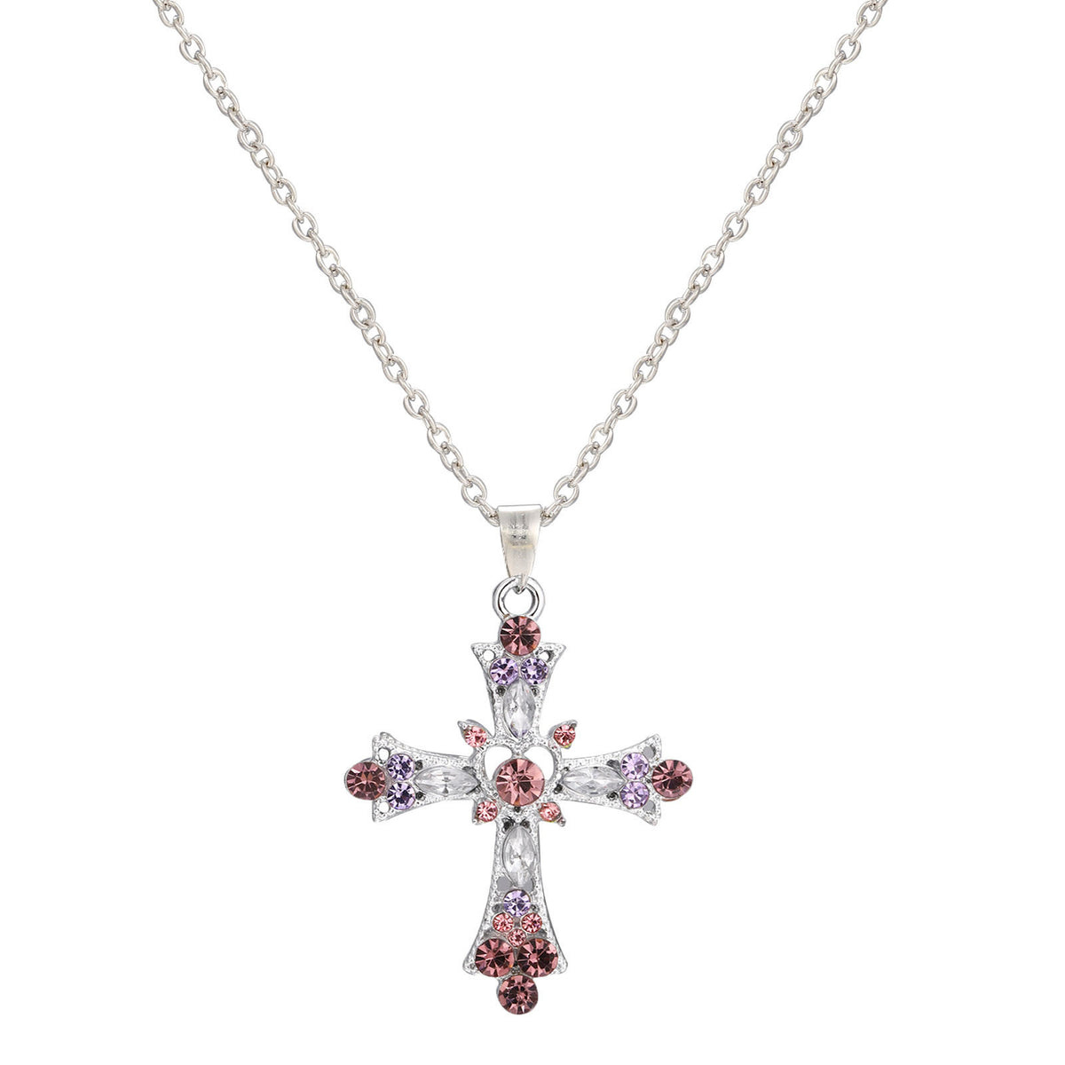 Sweet cool style hot girl cross necklace