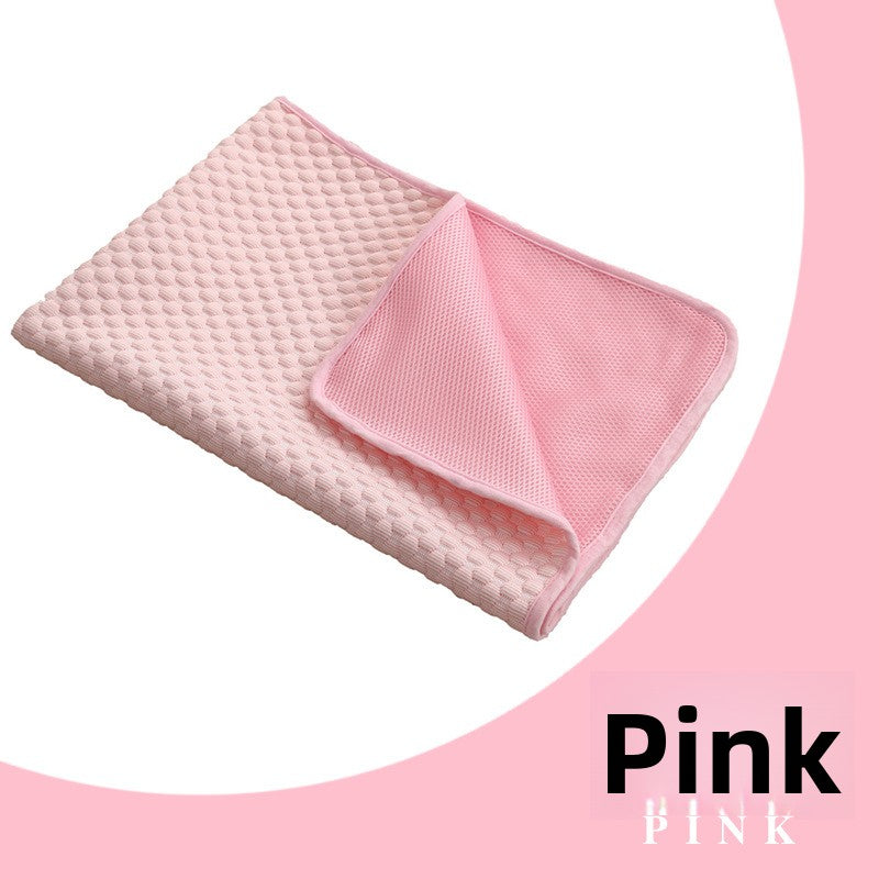 Explosions Pet Summer Pet Sofa Mat Floor Mat Dog Ice Mat Spring and Summer Cat Cool Mat Ice Silk Mat Cooling Sleeping Mat