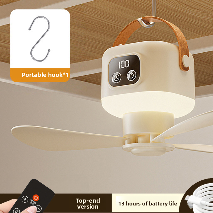 Small portable outdoor camping fan