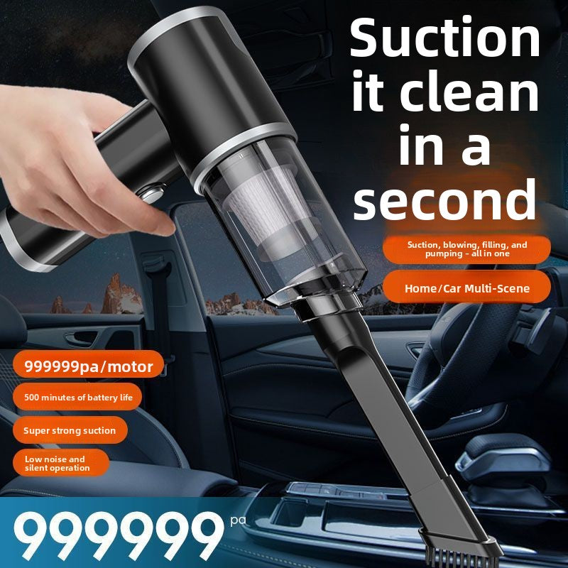 Rechargeable Handheld Vacuum Cleaner for Car and Home