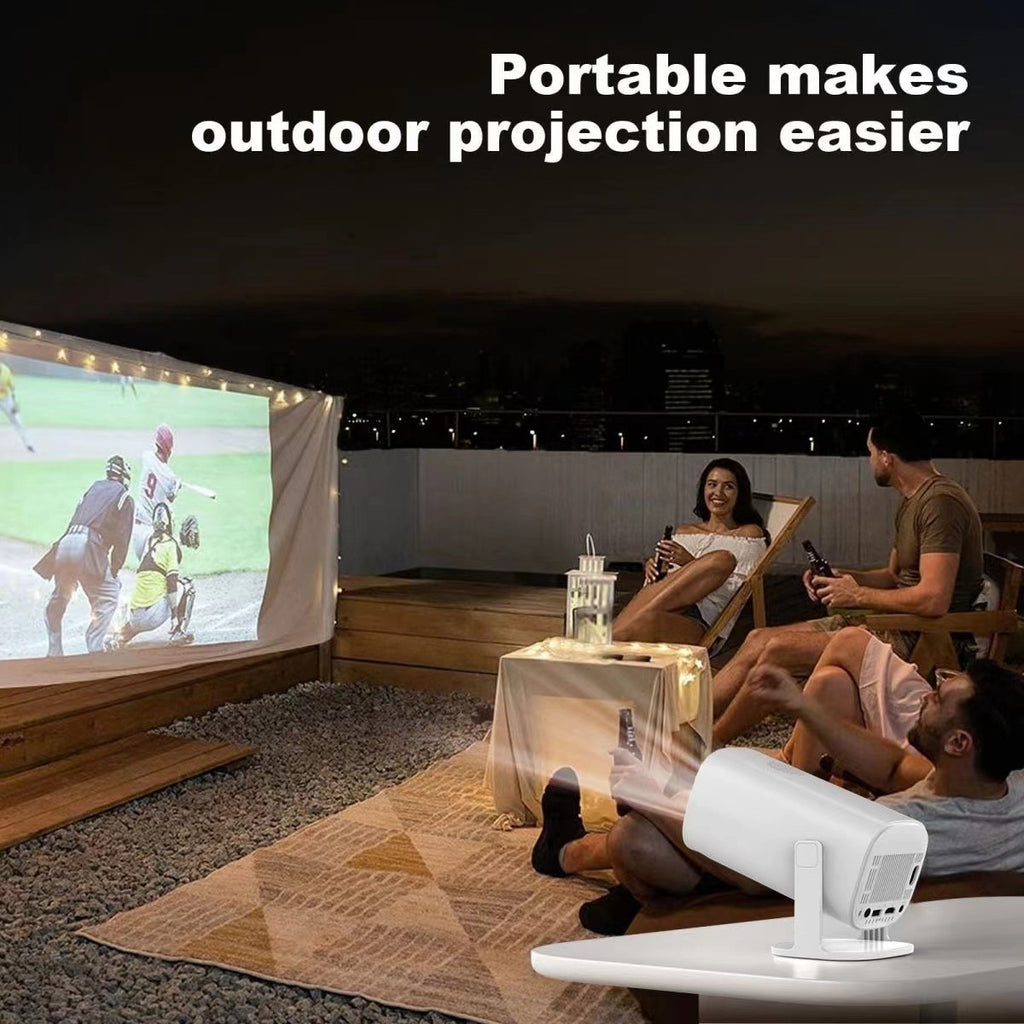 Portable Android 4K Home Projector