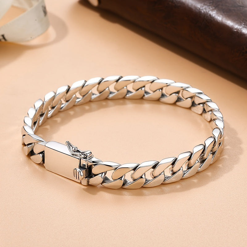 Stylish and unique men's metal bracelet