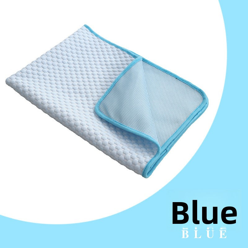 Explosions Pet Summer Pet Sofa Mat Floor Mat Dog Ice Mat Spring and Summer Cat Cool Mat Ice Silk Mat Cooling Sleeping Mat